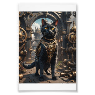 Foto Gato Steampunk
