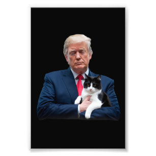 Foto Gato Trump 2024 MAGA Divertido Gato Trump
