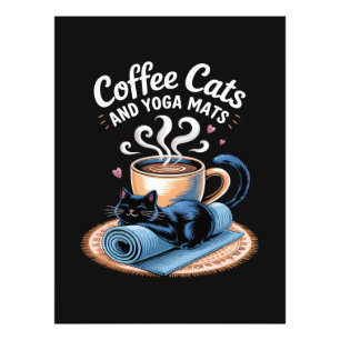 Foto Gatos de Café y Alfombras de Yoga Yoga de Gato Div