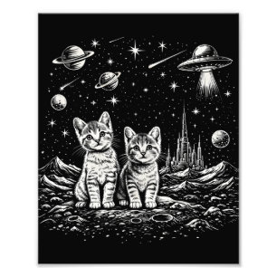 Foto Gatos Espaciales en el Cosmos