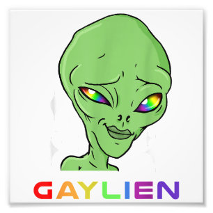 Foto Gaylien Gay Alien por orgullo gay