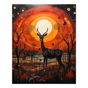 Foto Gazelle - Dos soles al atardecer