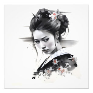 Foto Geisha Black Ink