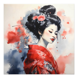 Foto Geisha Woman Japan