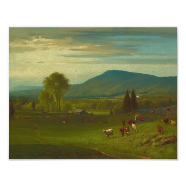 Foto George Inness - Verano en las habilidades (Frente)