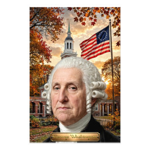 Foto George Washington: 1er Presidente de EE. UU.