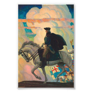 Foto George Washington por Newell Convers Wyeth