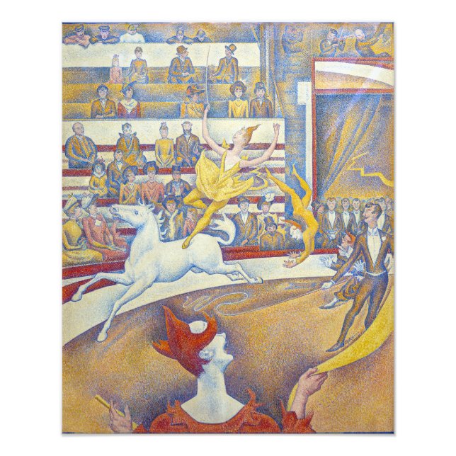 Foto Georges Seurat - El circo (Frente)