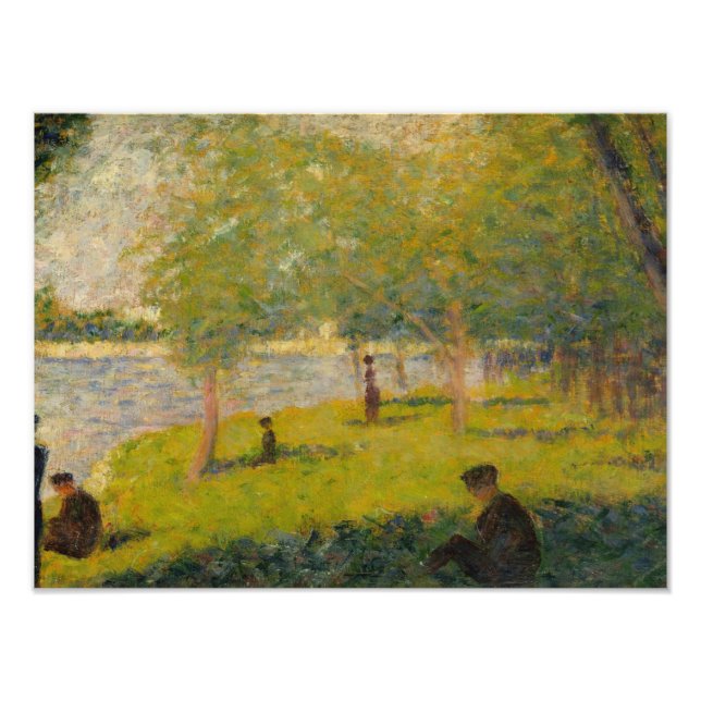 Foto Georges Seurat - Estudiar un domingo en La Grande (Frente)