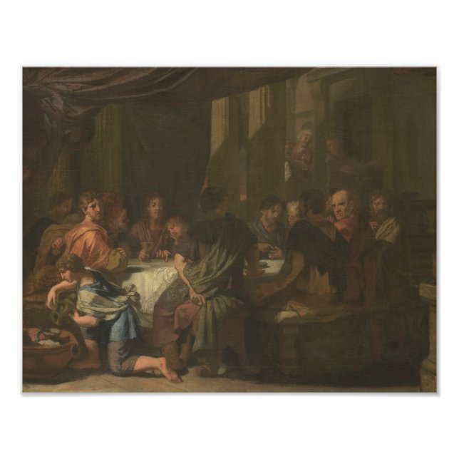 Foto Gerard de Lairesse - La última cena (Frente)