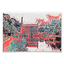 Gibson Mill, Hardcastle Crags Arte Impresionista