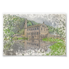Foto Gibson Mill, Hardcastle Crags Obra de Arte en Acua