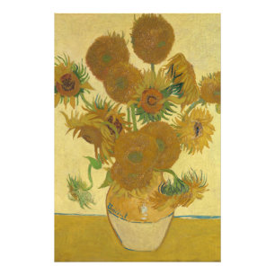 Foto Girasoles, pintura al óleo de naturaleza muerta, V