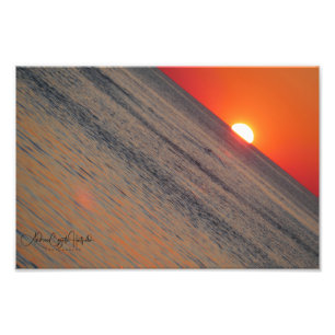 Foto Giro en la puesta de sol