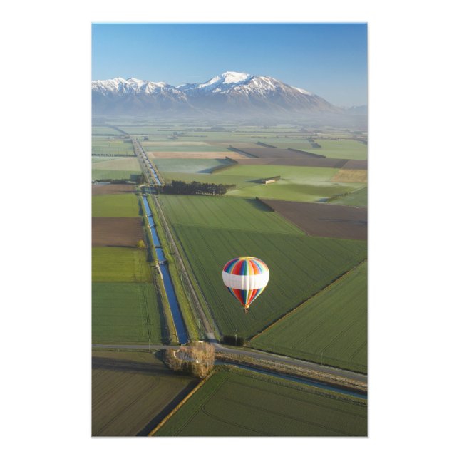 Foto Globo aerostático, cerca de Methven, Canterbury (Frente)