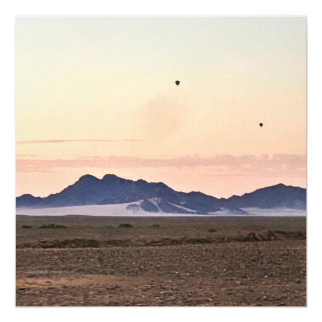 Foto Globos de aire caliente sobre Sossusvlei (Frente)