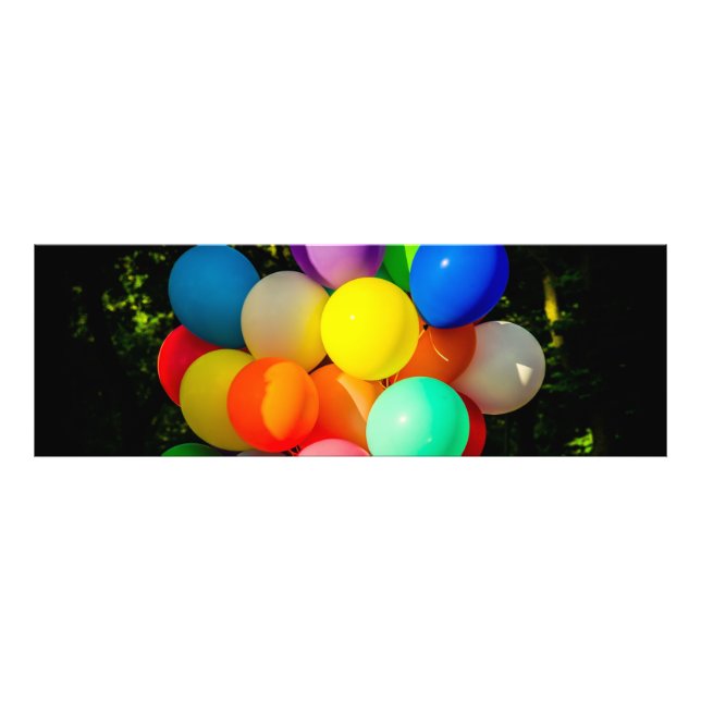 Foto Globos de juguetes coloridos (Frente)