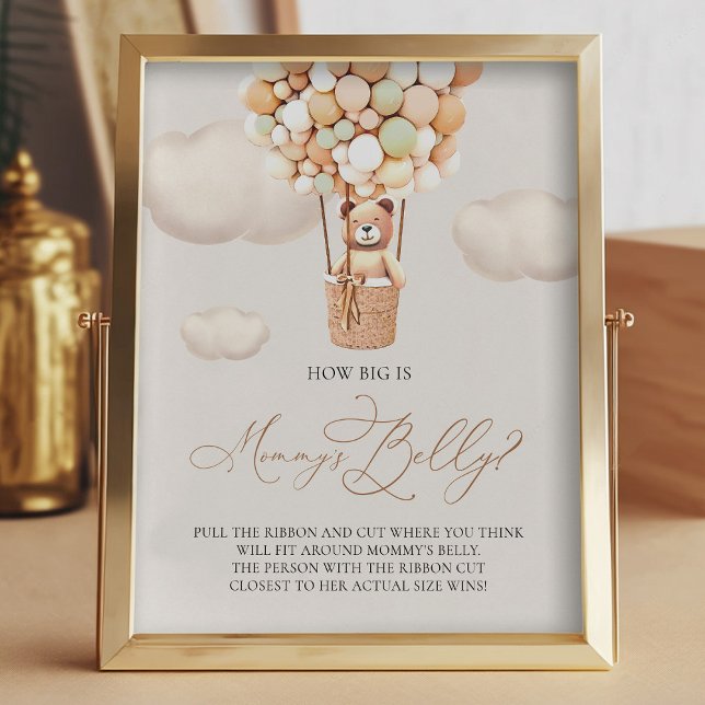 Foto Globos de oso - Qué grande es el Belly de mamá - R (Subido por el creador)