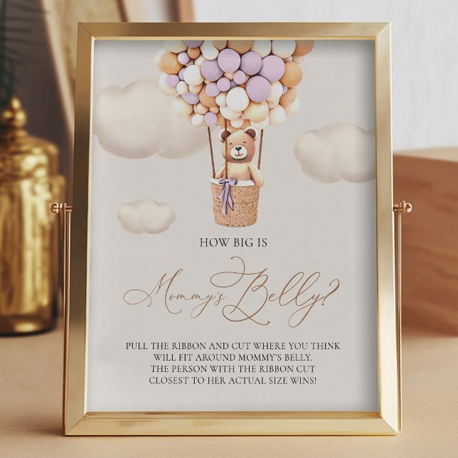 Foto Globos de oso - Qué grande es el Belly de mamá - R (Subido por el creador)