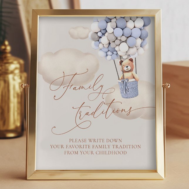 Foto Globos de oso Rótulo de tradiciones familiares fav (Subido por el creador)