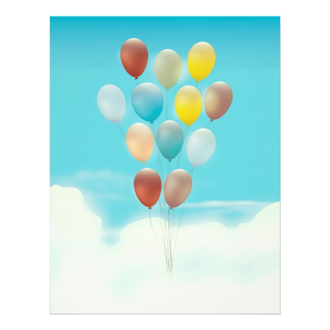 Foto Globos flotantes vintage (Frente)