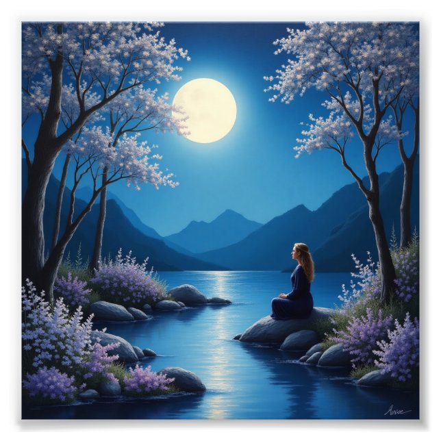 Foto Glow-In-The-Dark Acrylic Paintings! 🎨🌟  (Frente)