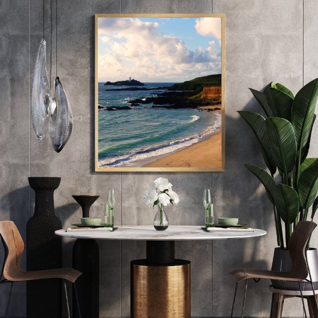 Foto Godrevy Lighthouse Cornwall Coast  (Subido por el creador)