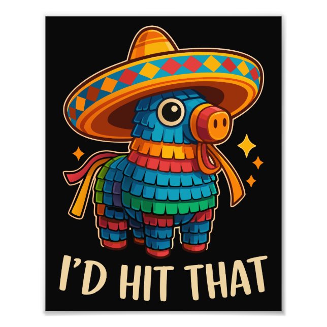 Foto Golpear esa Pinata Cinco De Mayo (Frente)