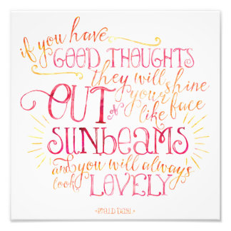 Foto Good Thoughts Sunbeys