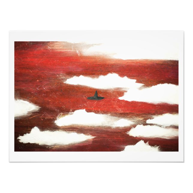 Foto "Gorra de bruja" 24" x 18" (Frente)