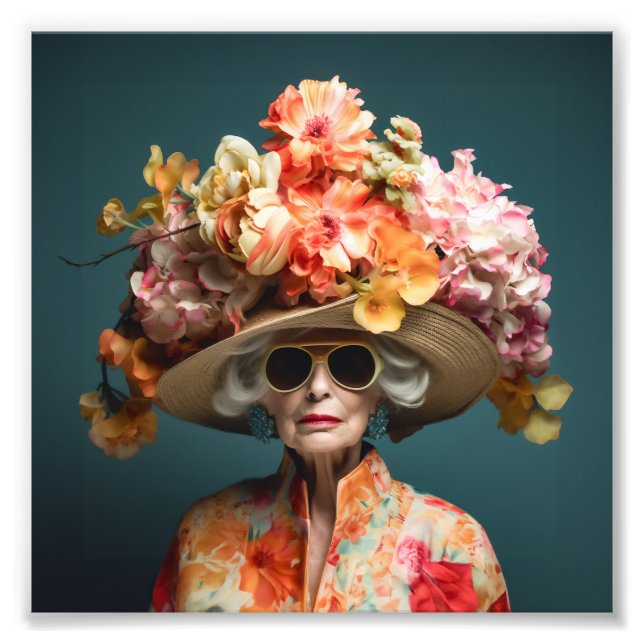 Foto Gorra de Flores de La Grande Dame (Frente)