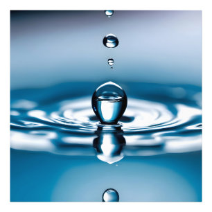 Foto Gotas de agua macro