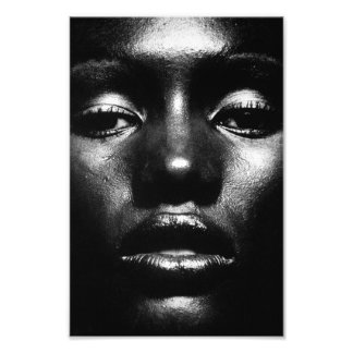 Foto Grace Jones en blanco y negro