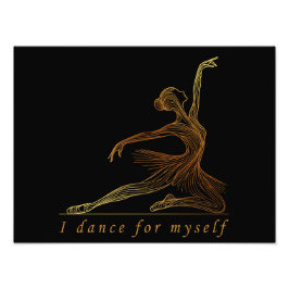 Foto Gracetil Line Art Ballerina - Bailo Por Mí Mismo