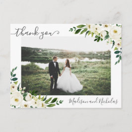 Foto gracias a las postales con flores blancas