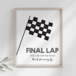 Foto Gracias por la Carreras del Rótulo de Fiesta de au