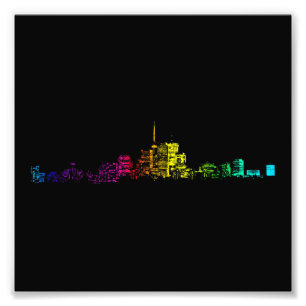 Foto Gradiente de línea de horizonte de Toronto