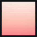 Foto Gradiente rosa pálido y melocotón<br><div class="desc">Colores gradientes rosa pálido y melocotón.</div>