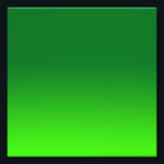Foto Gradiente Verde Ombré Vivo Moderno Simple<br><div class="desc">Muestra tu estilo con este diseño de color gradiente verde simple y elegante para un look clásico y fabuloso que muestra a todos que eres un amante del color verde.</div>