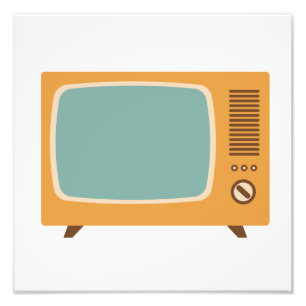 Foto Gráfico clásico de la televisión