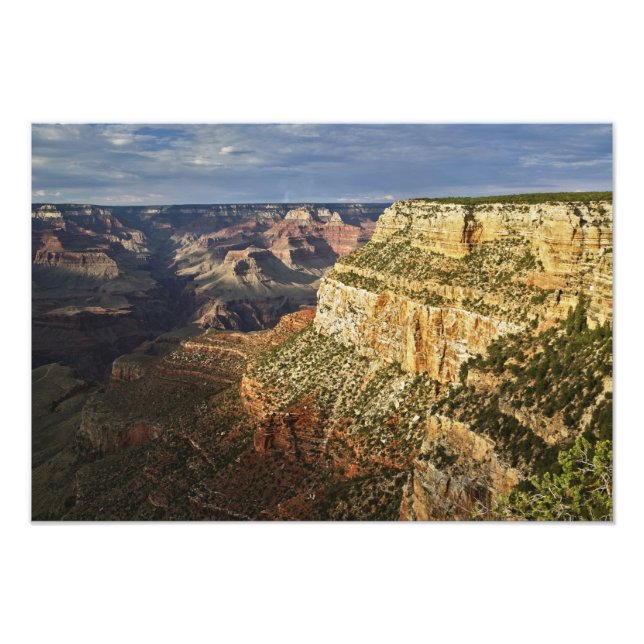 Foto Gran Cañón desde el borde sur al atardecer, 6 (Frente)