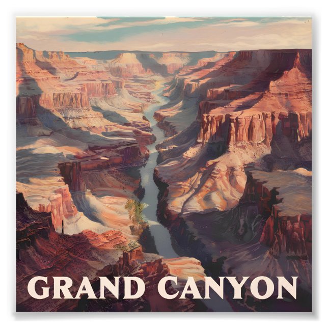 Foto Gran Cañón USA vintage (Frente)
