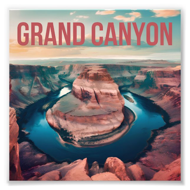 Foto Gran Cañón USA vintage (Frente)
