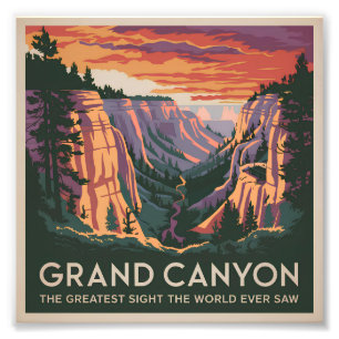 Foto Gran Cañón USA vintage