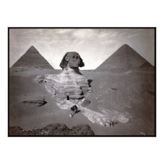 Foto Gran Esfinge y las pirámides de Giza Necrópolis Eg