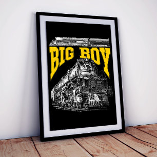Foto Gran Locomotora a Vapor Big Boy 4014 de la Clase 4