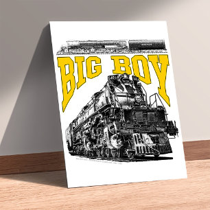 Foto Gran Locomotora de Vapor Big Boy 4014. Clase 4000 