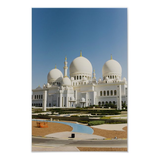 Foto Gran Mezquita Sheikh Zayed, Abu Dhabi (Frente)