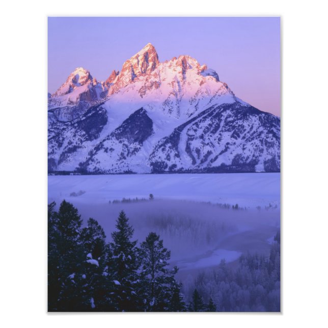 Foto GRAN PARQUE NACIONAL DE TETON, WYOMING. EE.UU. Nie (Frente)