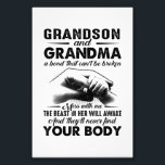 Foto Grandson and grandma bond that cant be broken gift<br><div class="desc">Grandson and grandma bond that cant be broken gift</div>